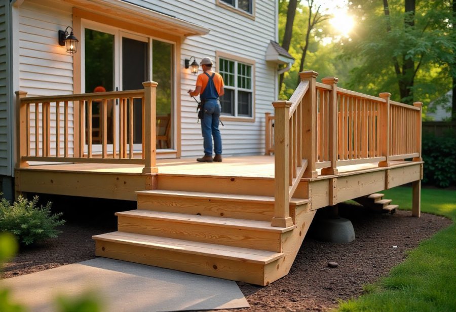 Transform Your Outdoor Space with a Custom Timeless Deck